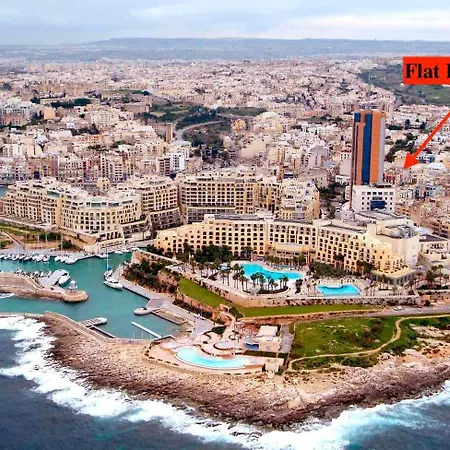 Paceville Sea View Penthouse With Jacuzzi!