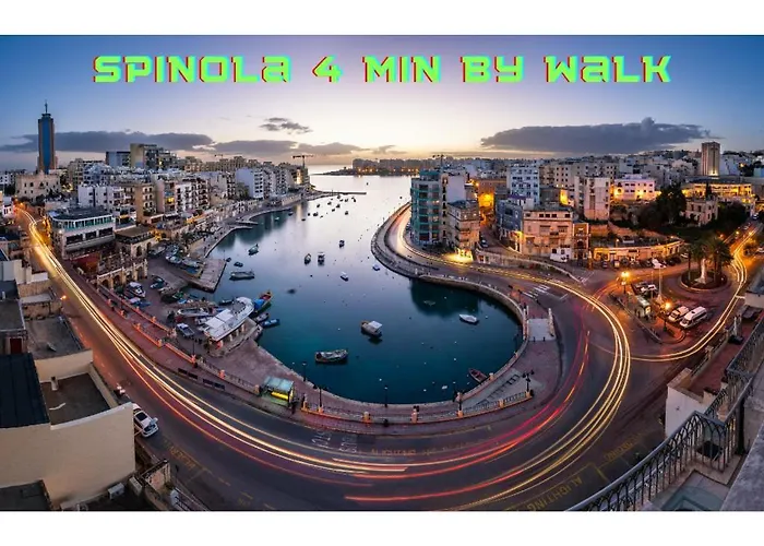 Paceville Sea View Penthouse With Jacuzzi! Daire Saint Julian's